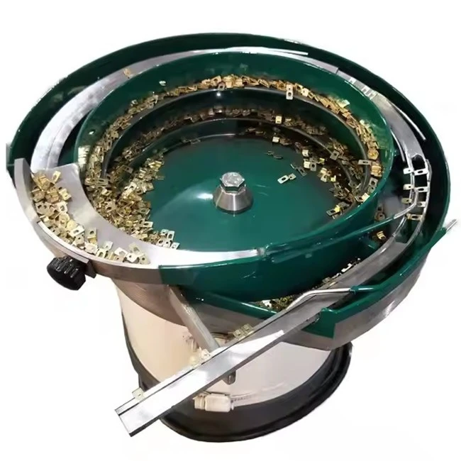 Rotary vibratory feeder